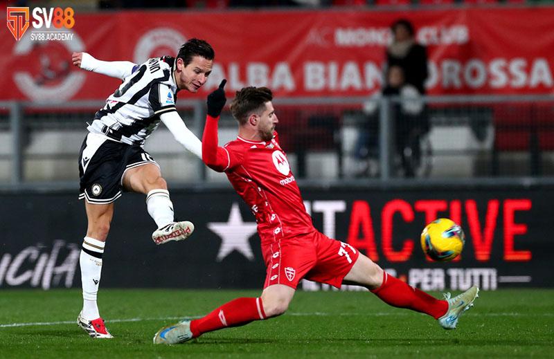 Phong độ hiện tại và thành tích đối đầu Udinese vs Monza