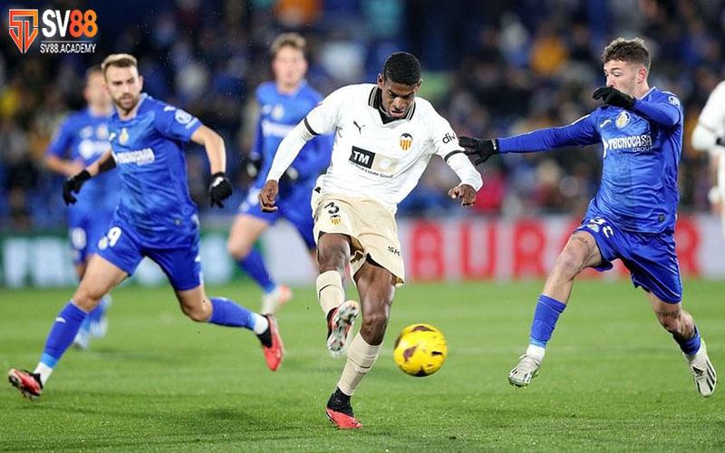 Phong độ và lịch sử đối đầu giữa Valencia và Getafe